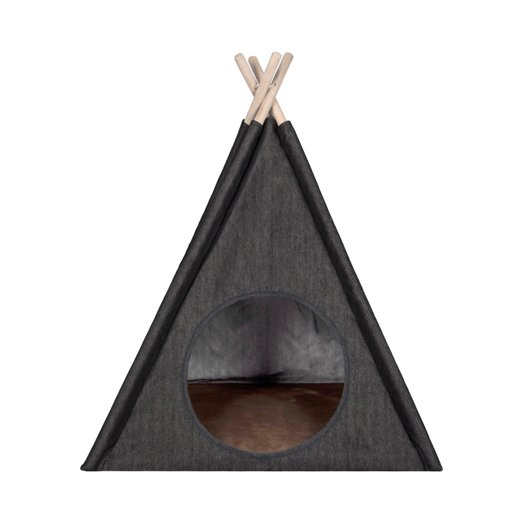 P.L.A.Y. Denim Pet Cat and Dog Teepee