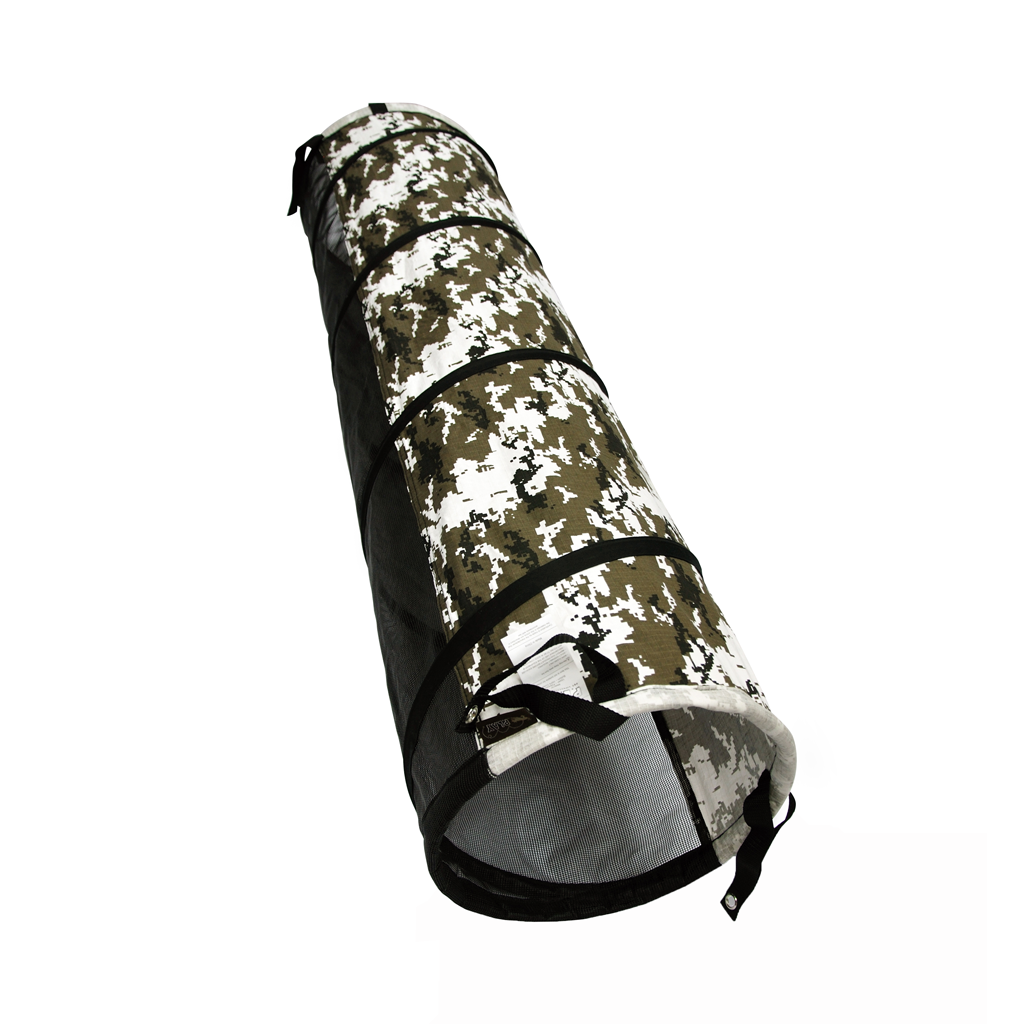 P.L.A.Y. Pet Cat and Dog Tunnel White Camo 4