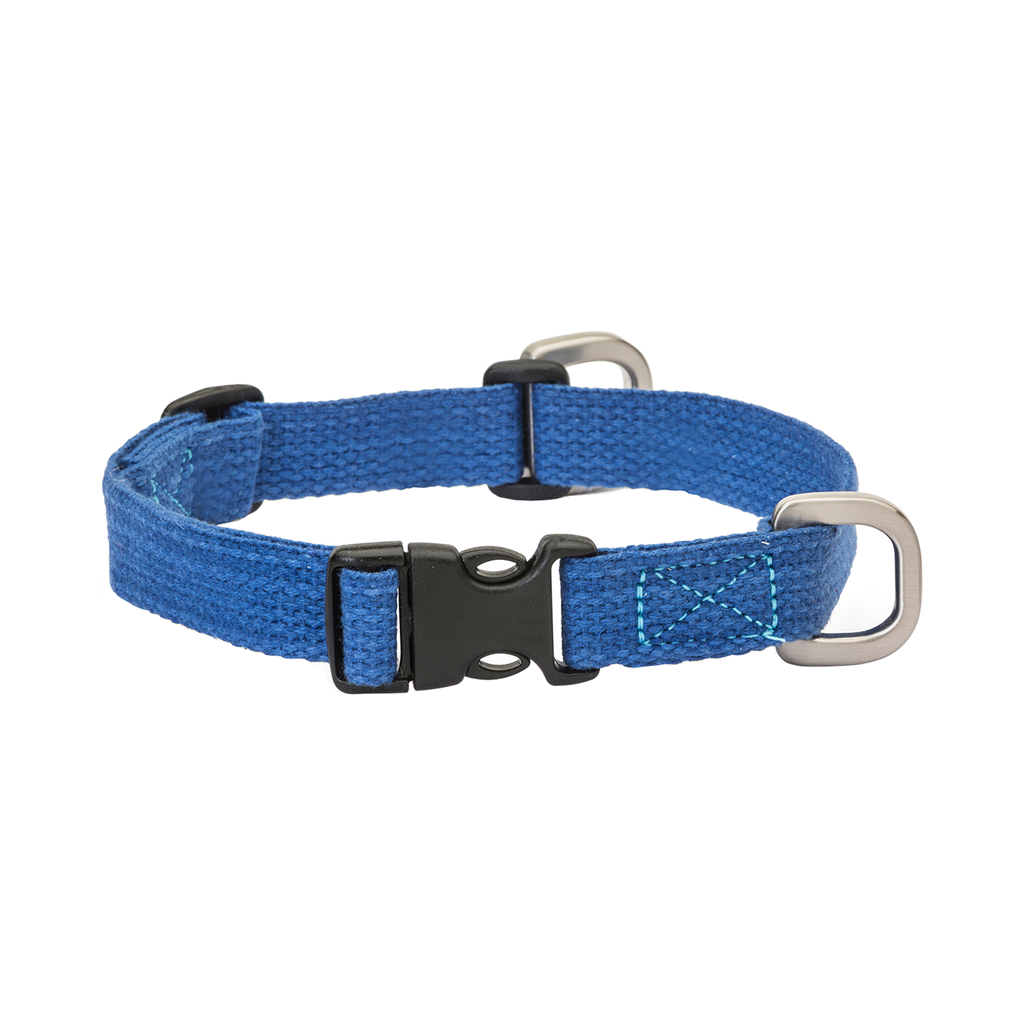 West Paw Strolls Dog Collar Blue