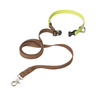 West Paw Jaunts Comfort Grip Dog Leash Brown
