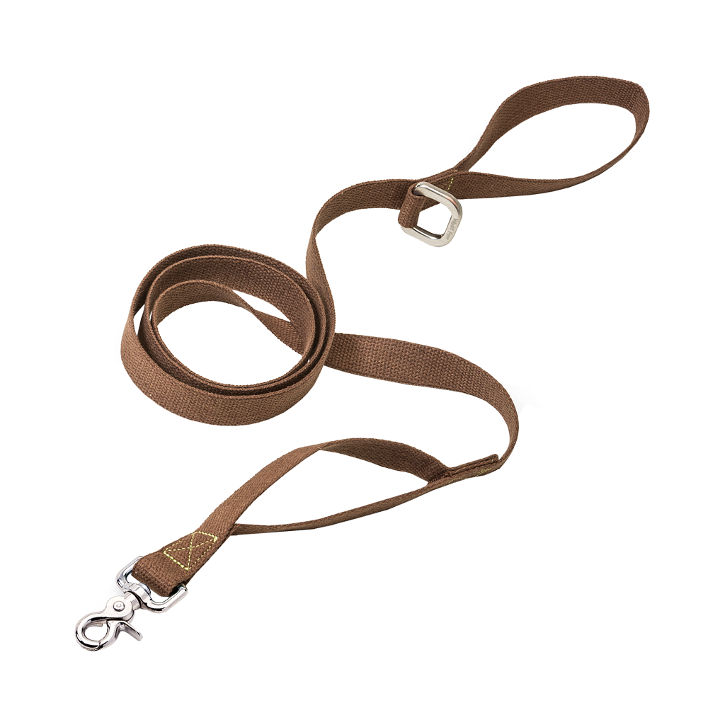 West Paw Strolls Dog Leash Brown