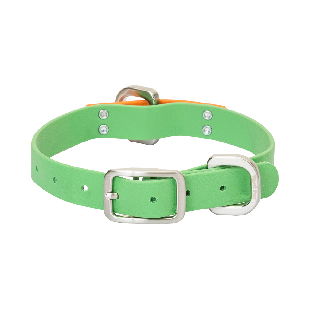 West Paw Jaunts Dog Collar Green