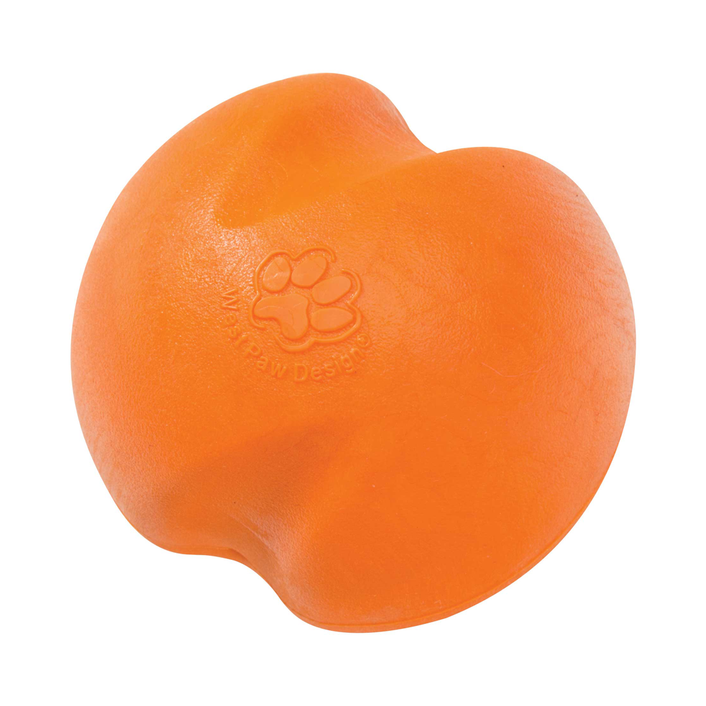 West Paw Jive Dog Toy Tangerine