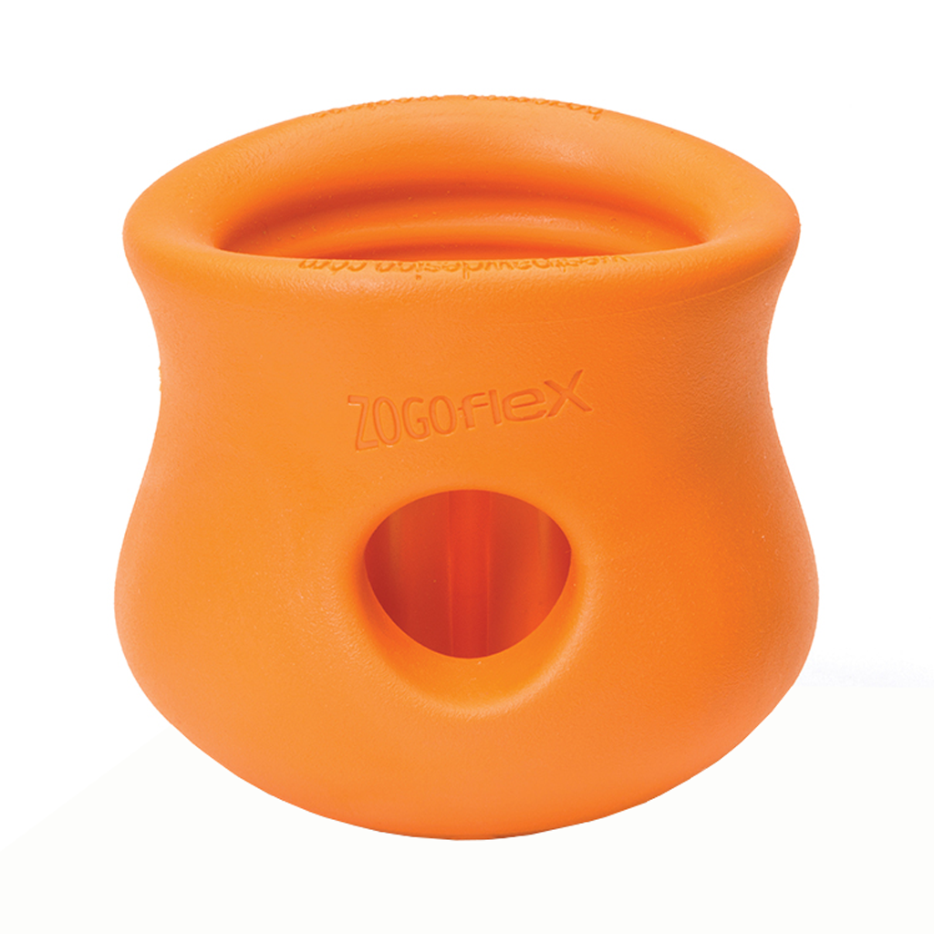 West Paw Toppl Dog Toy Tangerine